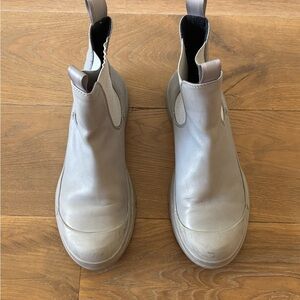 Officine Creative Gray Ankle Boots